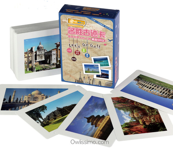 Flash Cards - Historical Places of Interest cards