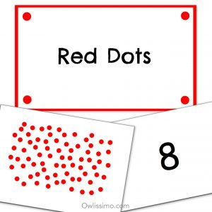 Flashcards - Mathematics Random Red Dots product image