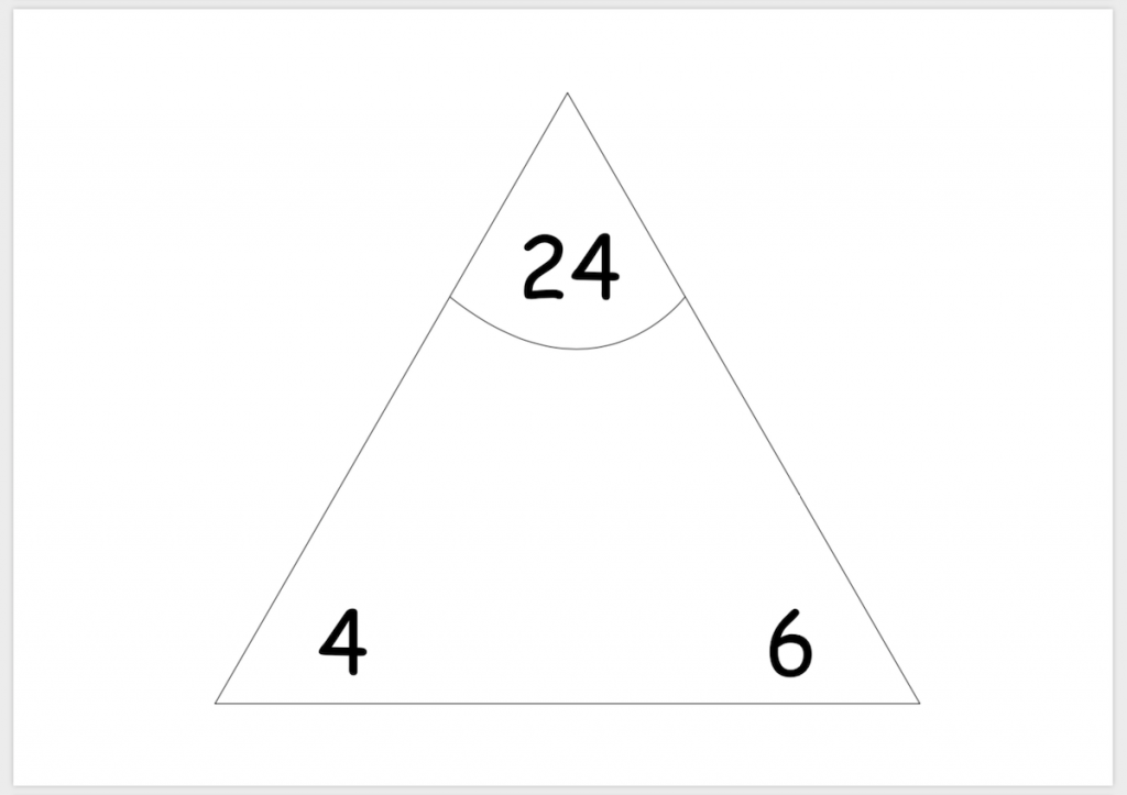 Printable Multiplication Division Triangle Cards Owlissimo