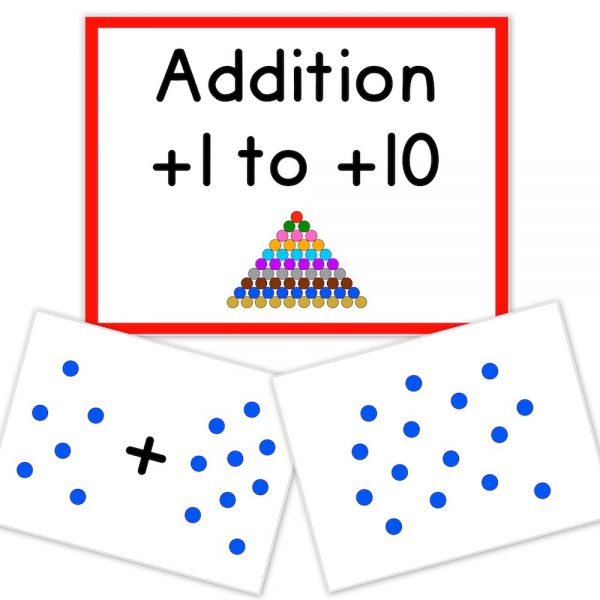 flashcards math addition dots product cover
