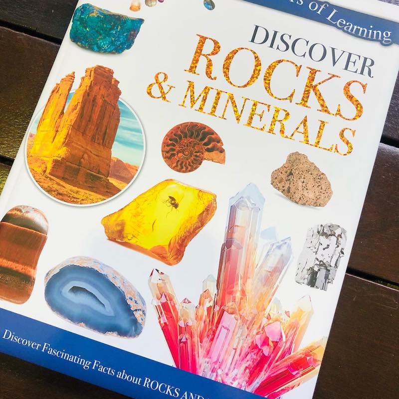 book discover rocks minerals