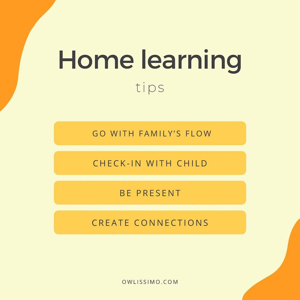 home learning schooling tips