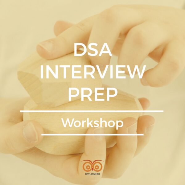 Owlissimo DSA Interview Prep Workshop Cover